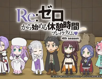 Постер Re:Zero. Перерыв с нуля 4