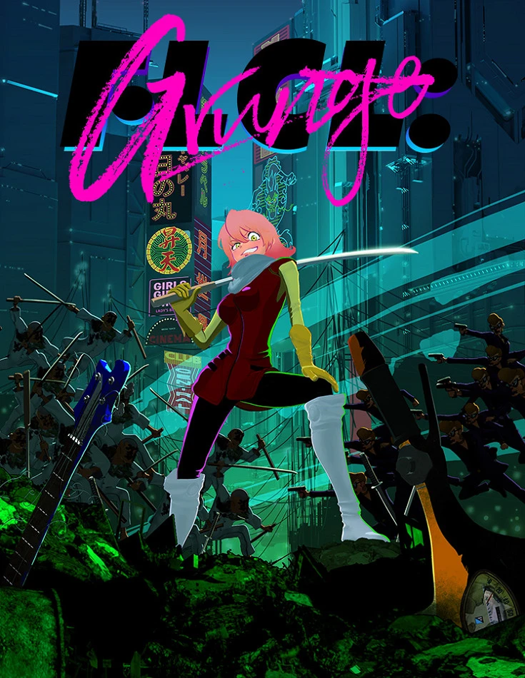 Фури-кури: Гранж постер