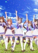 Постер Девушки-пони: Славное дерби PV